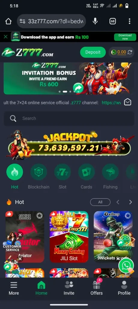 Z777 Game Download